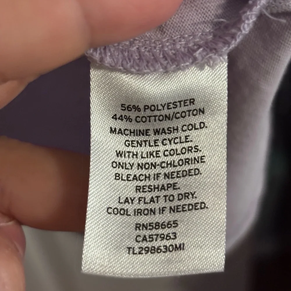 Leith Lavender Ruched Midi Dress Size Small - Picture 6 of 6